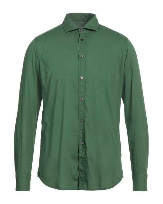 Bagutta Green Shirt for men