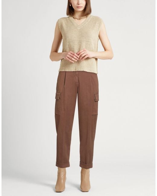 Peserico Brown Pants
