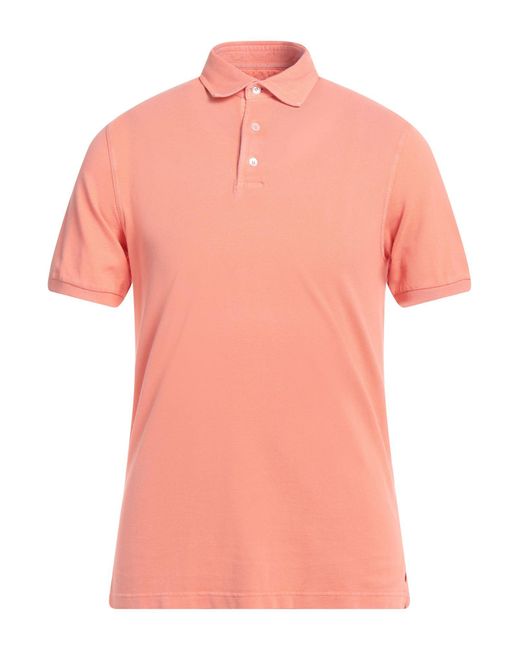 Fedeli Pink Polo Shirt for men