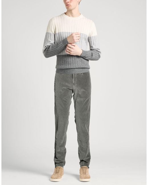 Incotex Gray Trouser for men