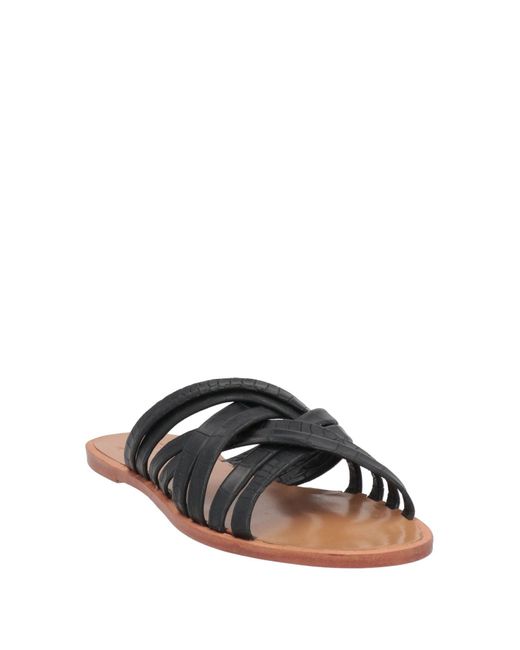 ANAKI Black Sandals