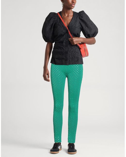 Elisabetta Franchi Green Leggings
