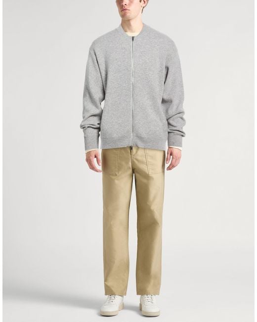 Daniele Fiesoli Gray Lab Cardigan Merino Wool, Cashmere for men