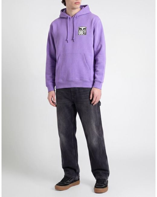 Obey Purple Sweatshirts for men