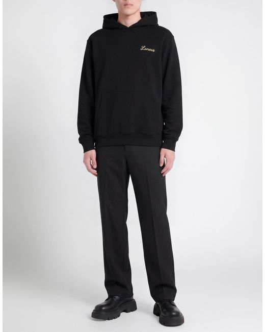Laneus Black Sweatshirt Cotton for men