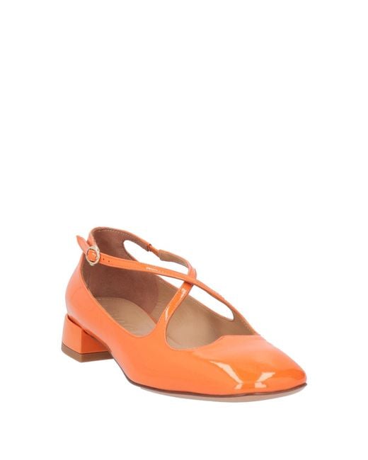 A.Bocca Orange Ballet Flats