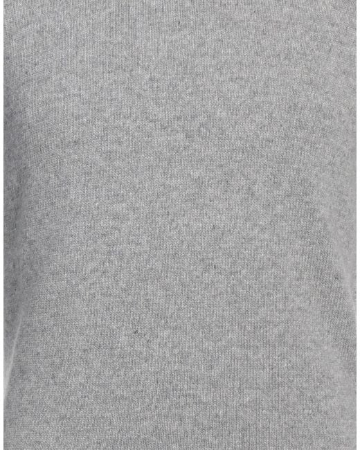 Berna Gray Turtleneck Wool, Polyamide for men