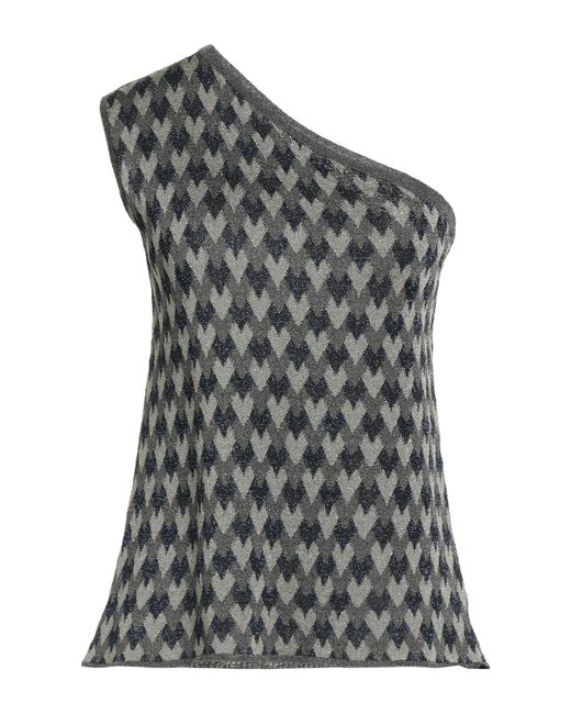 Top Siyu de color Gray