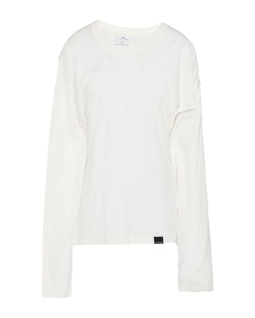 Courreges White T-Shirt Cotton