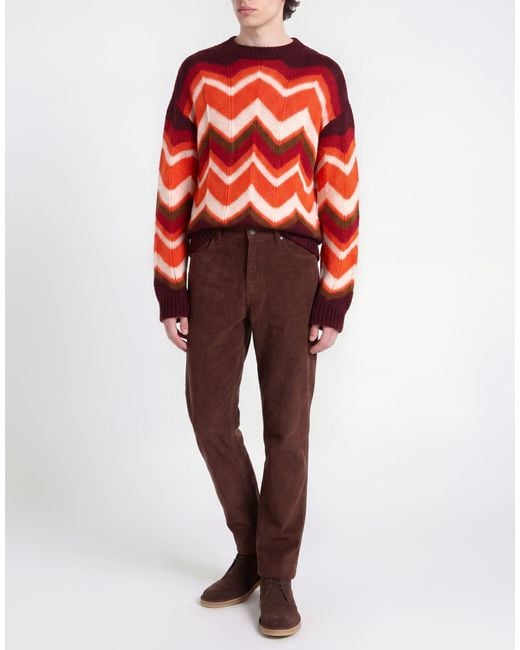 Altea Red Turtleneck Wool, Acrylic, Alpaca Wool for men