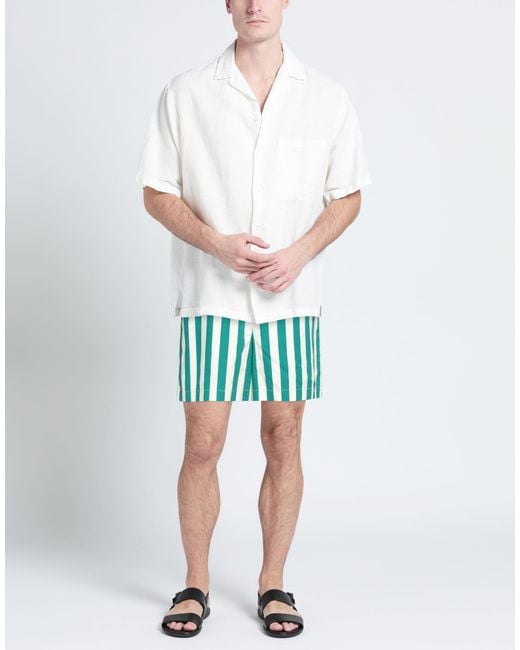 Sunnei Green Shorts & Bermuda Shorts for men
