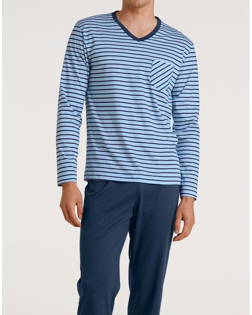 Pyjama Calida pour homme en coloris Blue