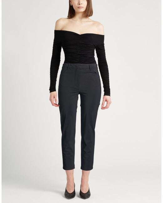 Theory Blue Pants Polyamide, Elastane