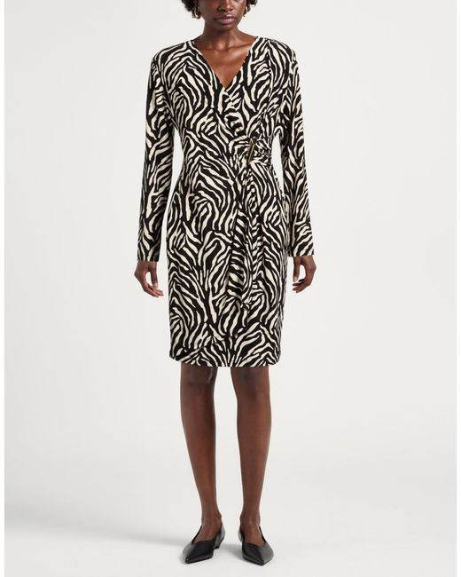 DKNY Black Midi Dresses