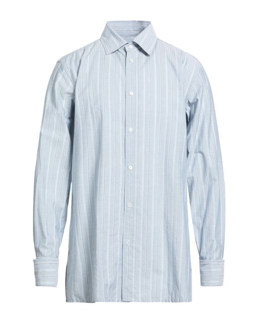 Maison Margiela Blue Slate Shirt Cotton for men