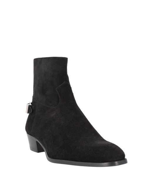 Céline Black Ankle Boots for men