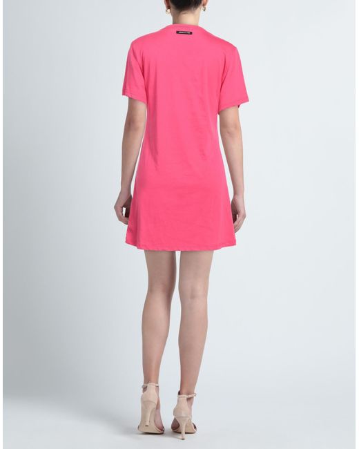 Class Roberto Cavalli Pink Mini-Kleid