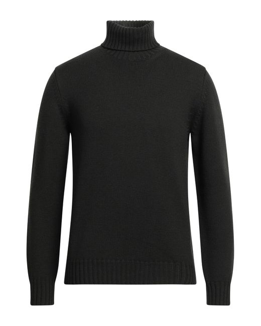 Cuello alto Alpha Studio de hombre de color Black