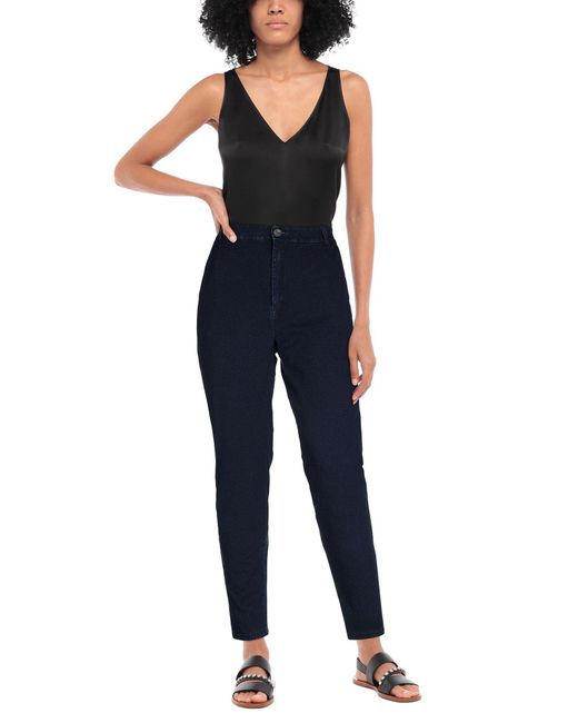 Kaos Blue Pants Cotton, Elastane