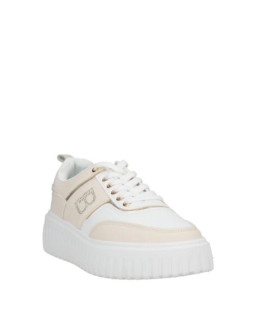 Laura Biagiotti White Sneakers Rubber