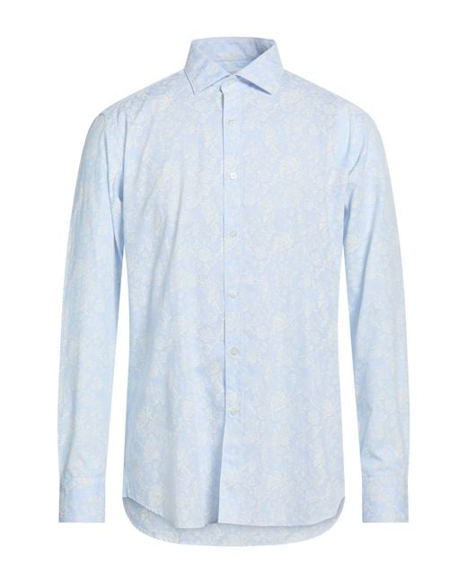 Bagutta Blue Shirt for men