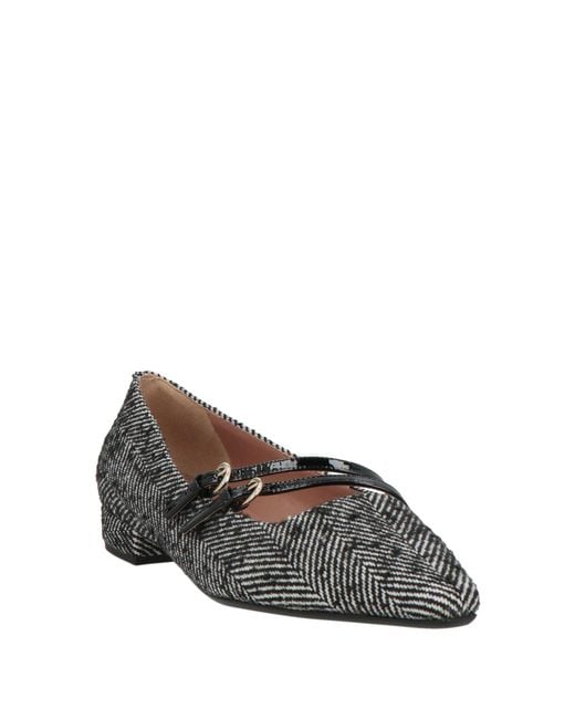 Pollini Gray Ballerina
