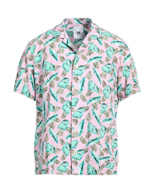 PT Torino Blue Shirts for men