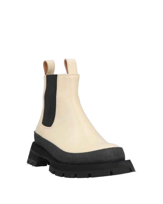 Jil Sander Black Ankle Boots