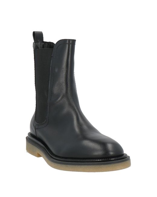 Chiarini Bologna Black Ankle Boots