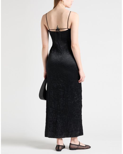 Ganni Black Maxi-Kleid