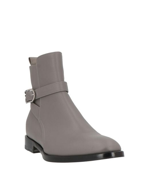 Sergio Rossi Brown Ankle Boots Leather