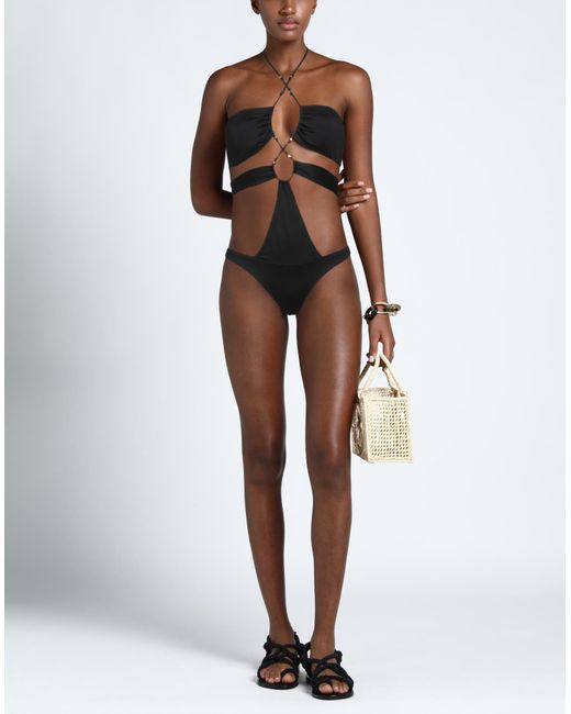 Miss Bikini Black One-piece Swimsuit