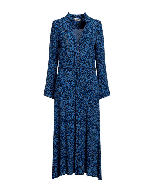 Zadig & Voltaire Blue Midi Dress