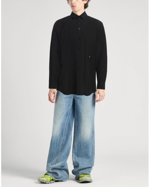 Camisa Moschino de hombre de color Black