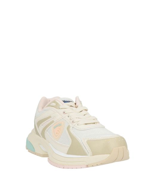 Blauer White Trainers