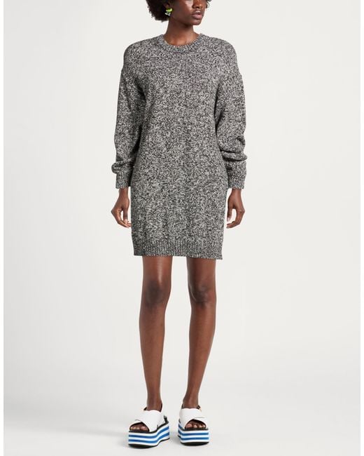 Dixie Gray Mini Dress Acrylic, Viscose, Wool, Alpaca Wool