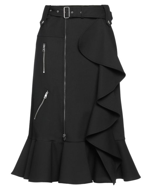 MEIMEIJ Black Midi Skirt