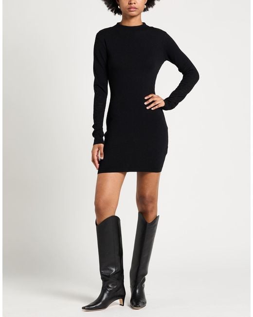Patrizia Pepe Black Mini Dress
