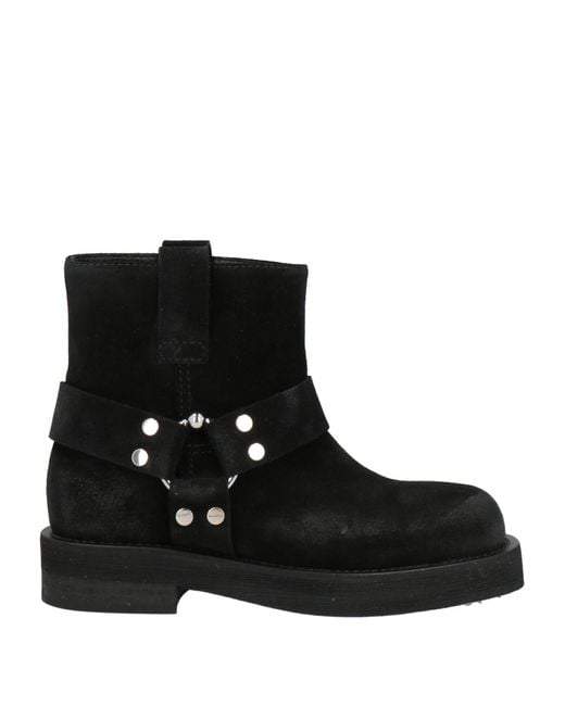 3Juin Black Ankle Boots