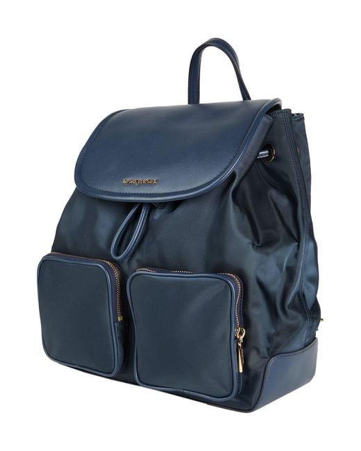 MICHAEL Michael Kors Blue Backpack Textile Fibers