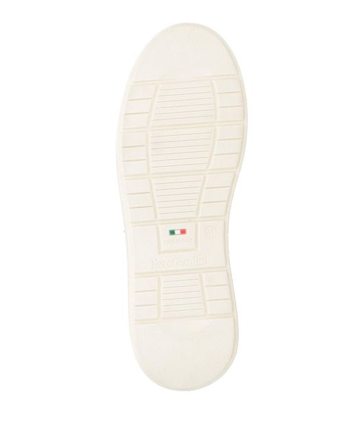 Nero Giardini Natural Khaki Sneakers Leather