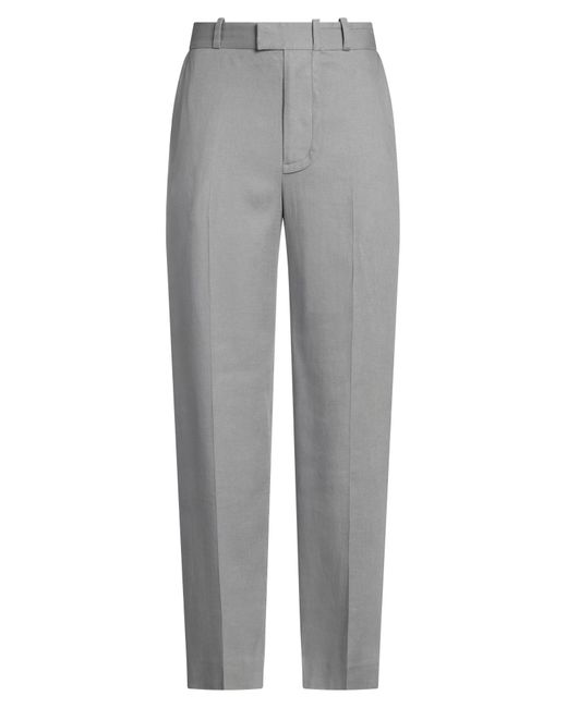 Jacquemus Gray Pants Viscose, Linen for men