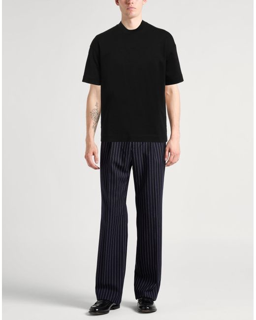 Emporio Armani Black T-Shirt Cotton for men