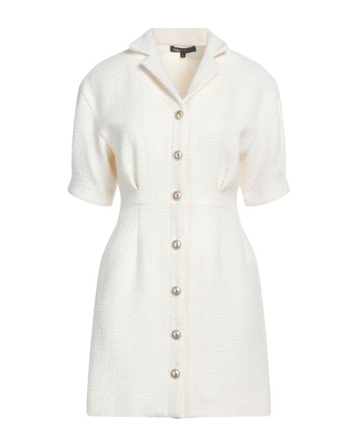 Maje White Mini-Kleid