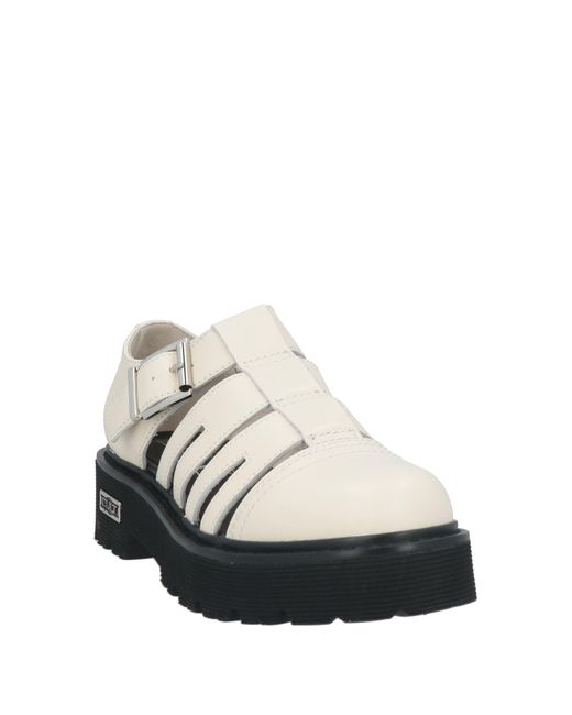 Cult White Ivory Sandals Leather