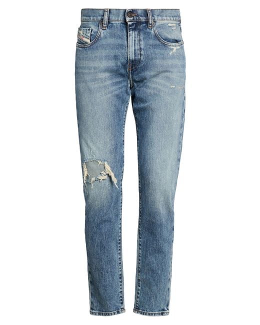 DIESEL Blue Jeans Cotton, Elastane for men
