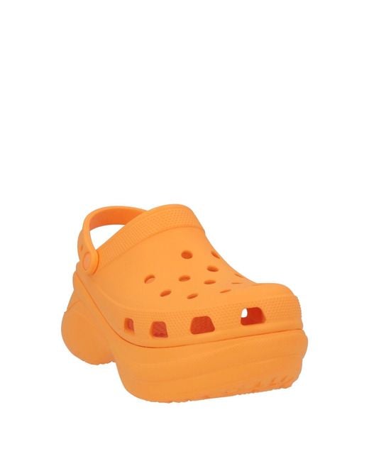 CROCSTM Orange Mules & Clogs