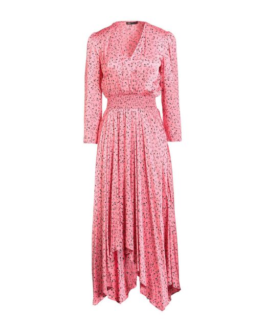 Maje Pink Maxi-Kleid