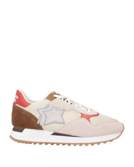 Atlantic Stars Pink Trainers for men
