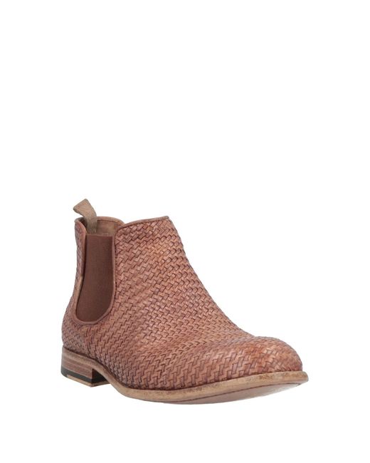 Alexander Hotto Brown Ankle Boots